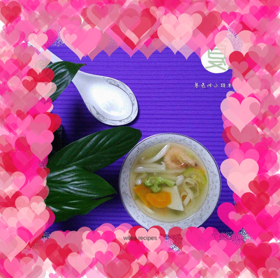 Nutritious mixed vegetable soup