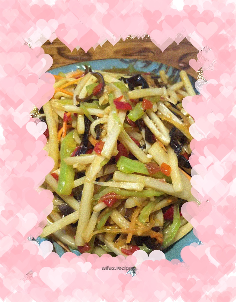 Shredded fish-flavored bamboo shoots