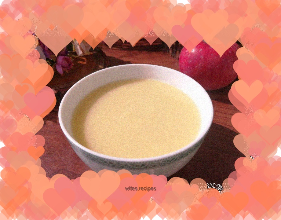 Millet Apple Paste