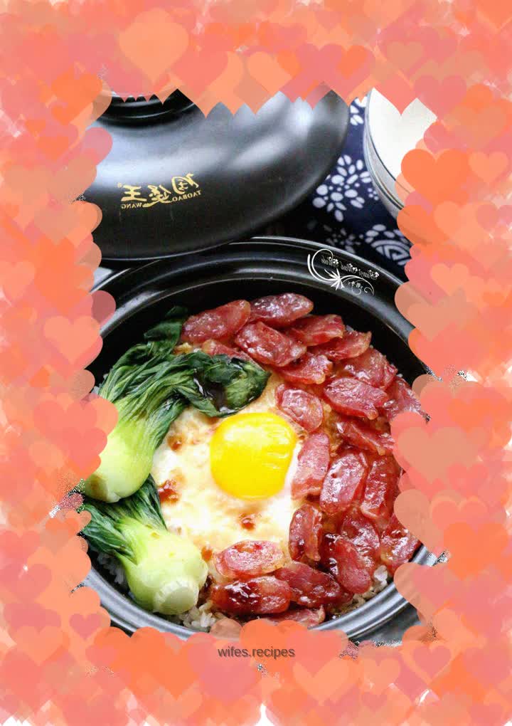 Sausage Claypot Rice