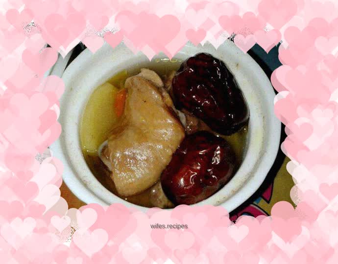 Snow Lotus Seed Chicken Soup