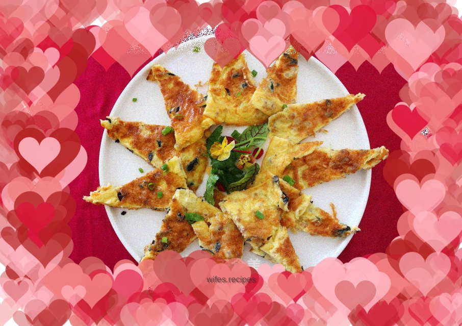 DIY egg pancake