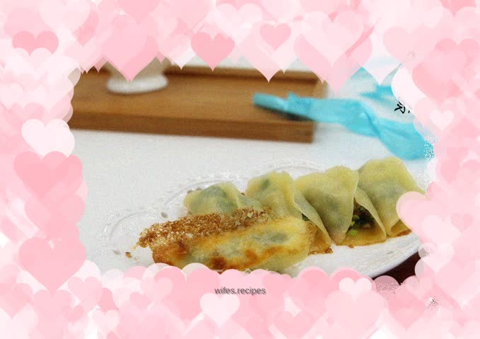 Golden ice flower pot roast