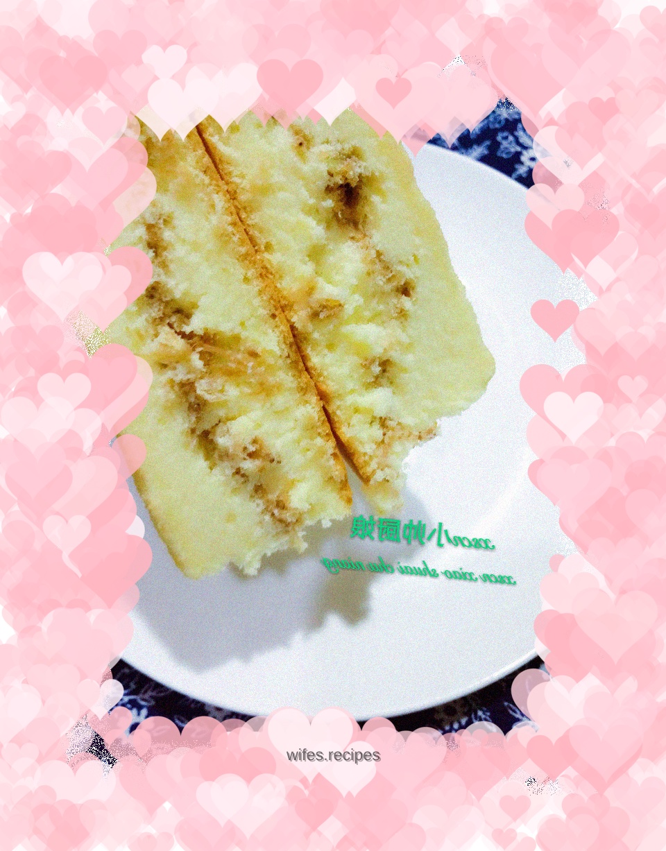 Yogurt meat floss cake~Chiffon yogurt version recipe