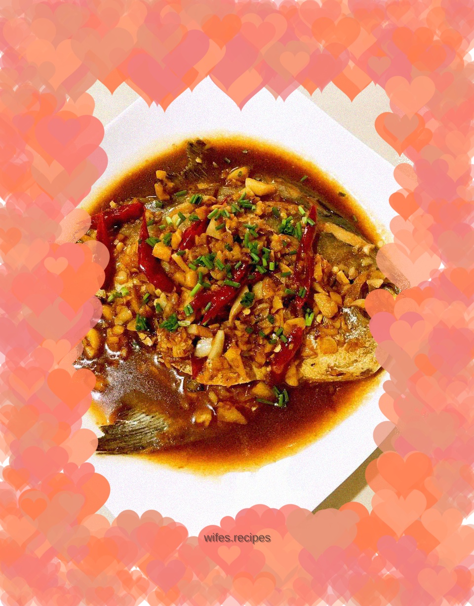 Braised Pomfret