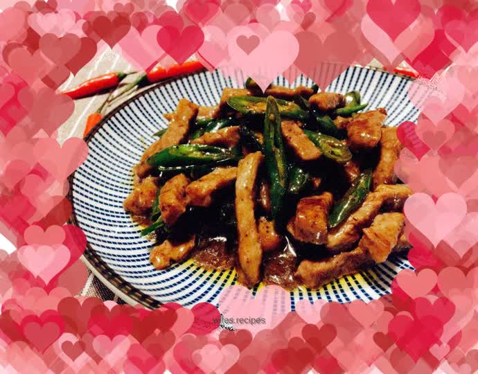 Black pepper beef fillet