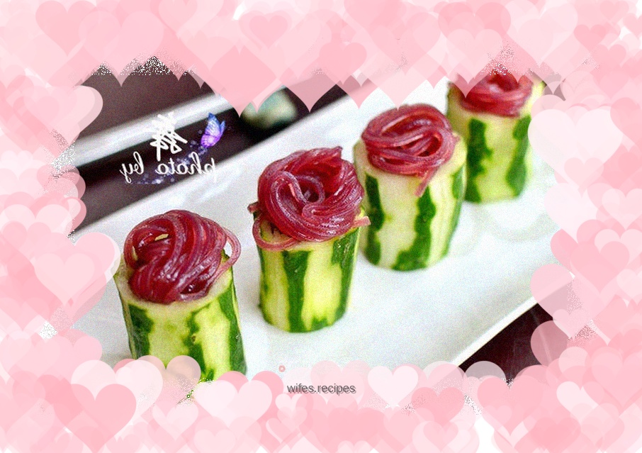 【Purple Sweet Potato and Cucumber Cup】