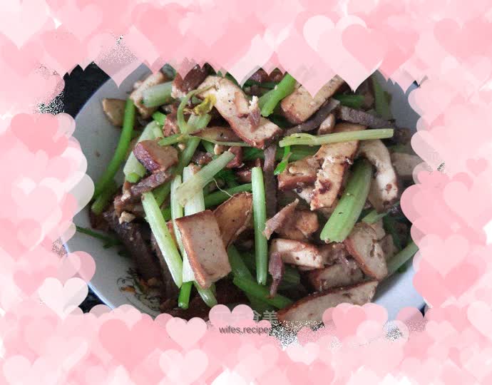 Dried Pork and Celery