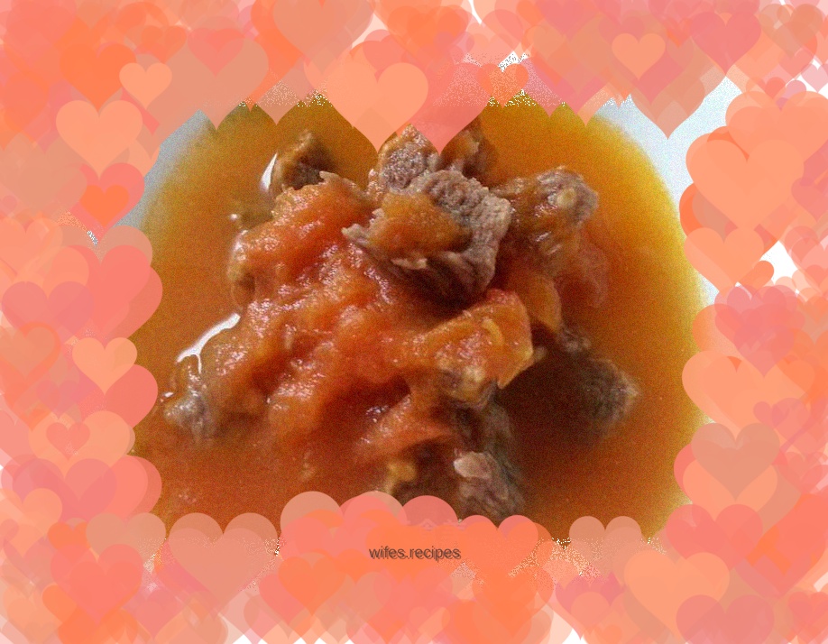 Tomato Beef Soup