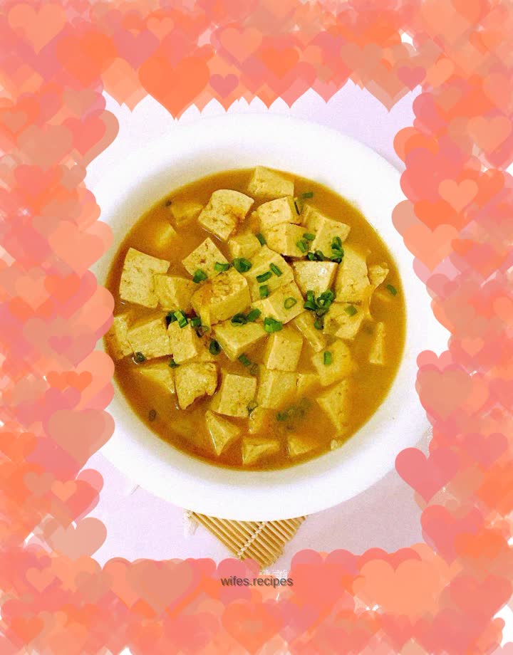 Braised tofu