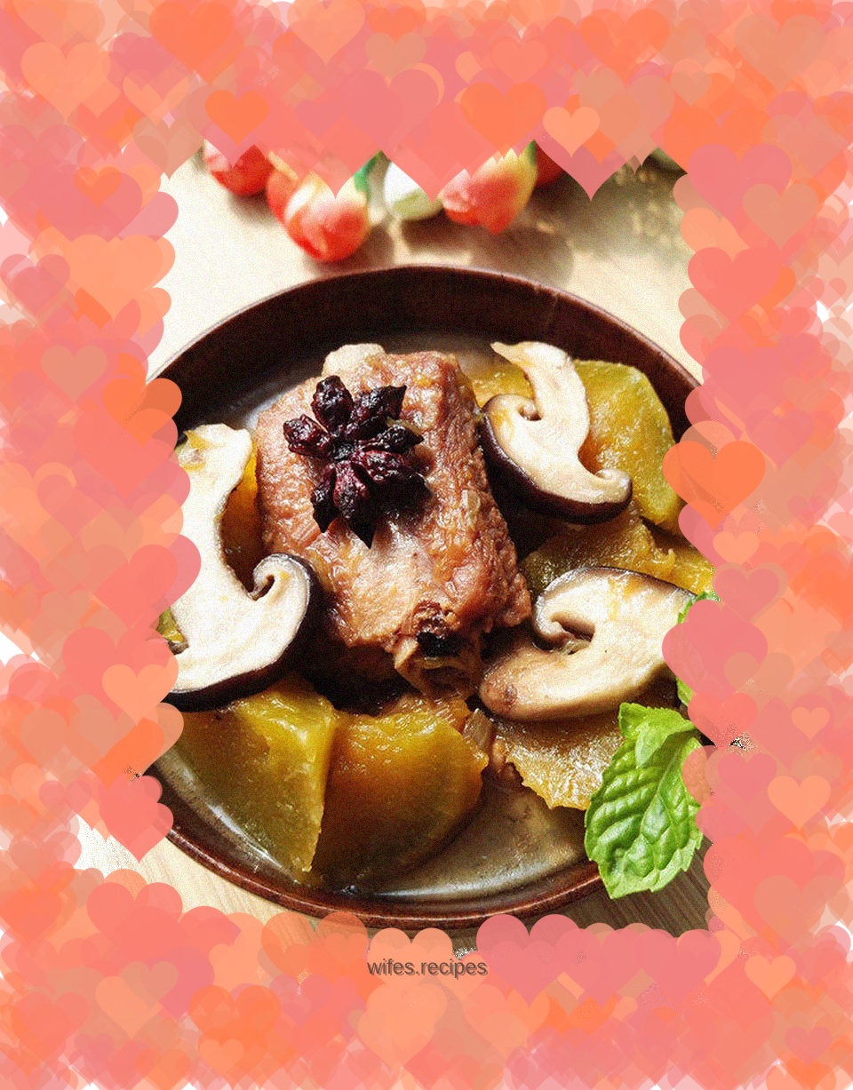 Pumpkin Braised Pork Ribs