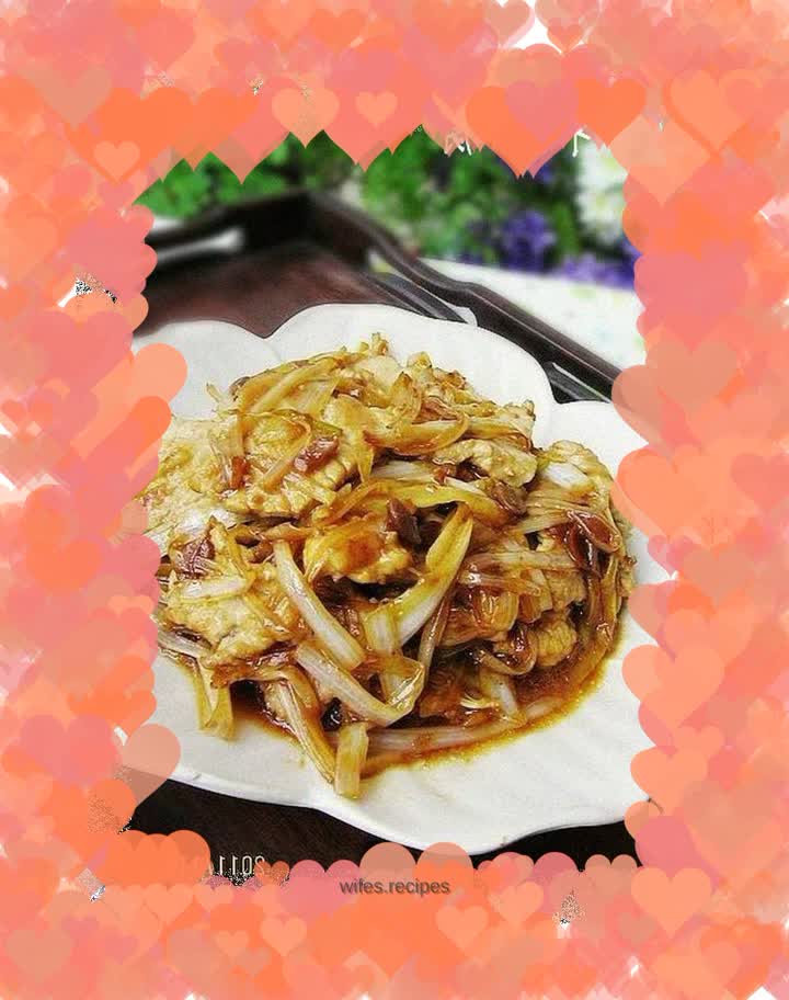 Stir-fried Pork with Soybean Sauce and Scallions