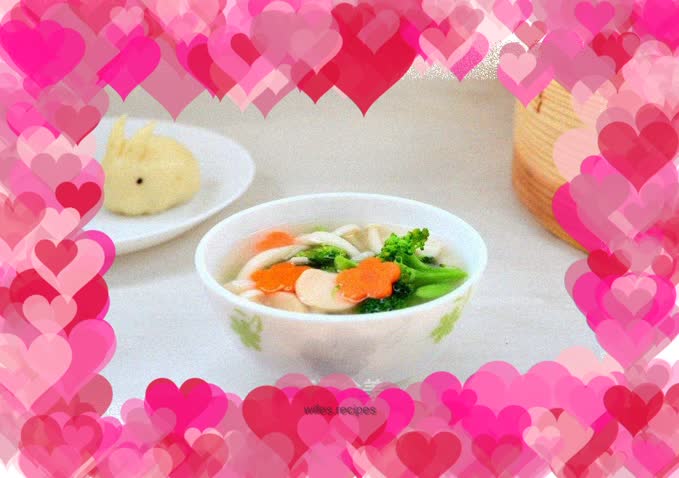 Chicken Juice and Fresh Vegetable Soup