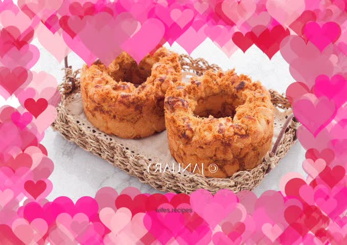 Hand-shredded Pork Floss Bread