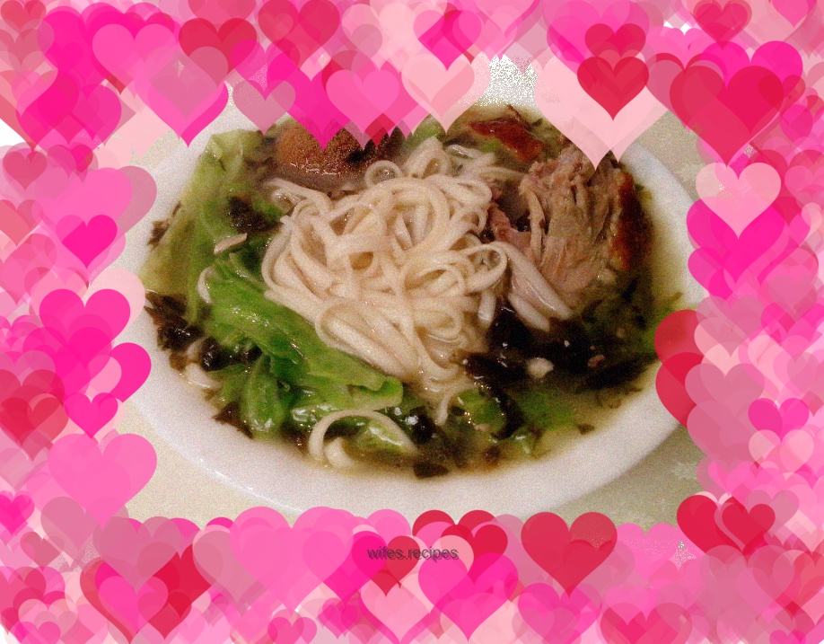 Roast Duck and Pickled Vegetable Noodles