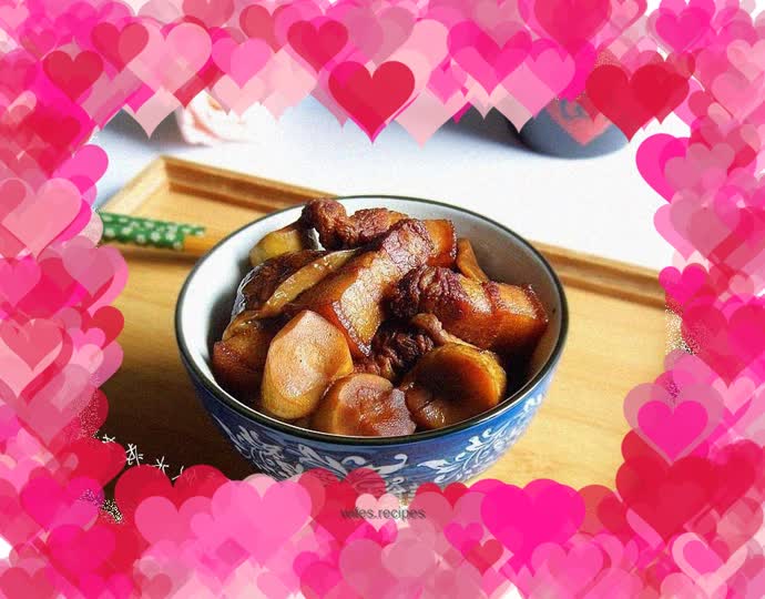 Matsutake Braised Pork