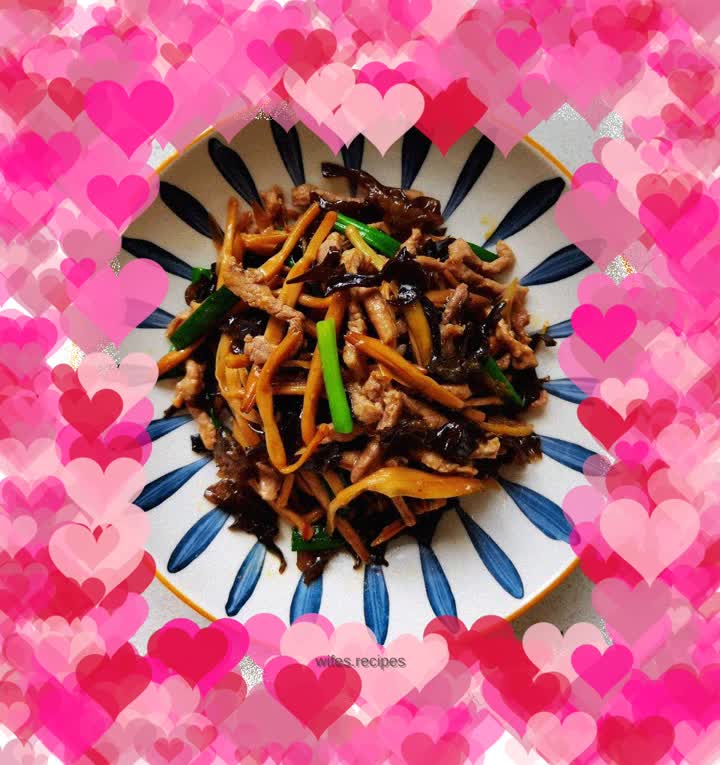 Stir-fried Shredded Pork with Daylily and Fungus