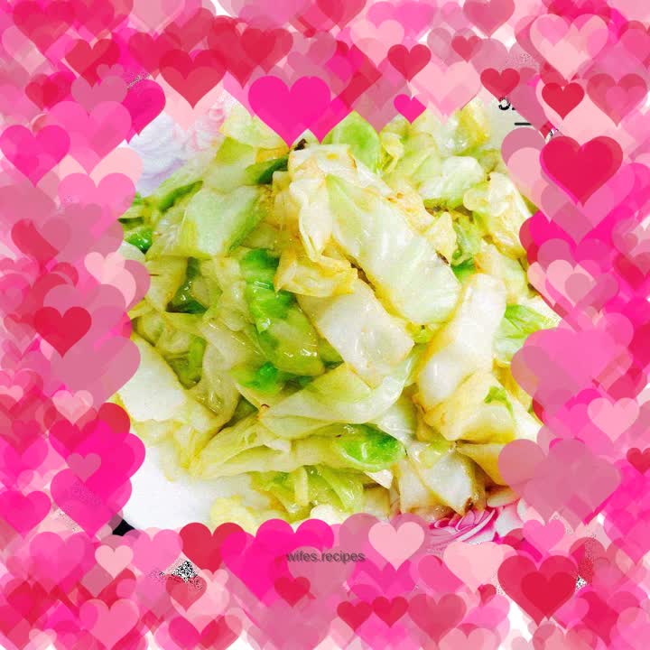 Stir-fried cabbage