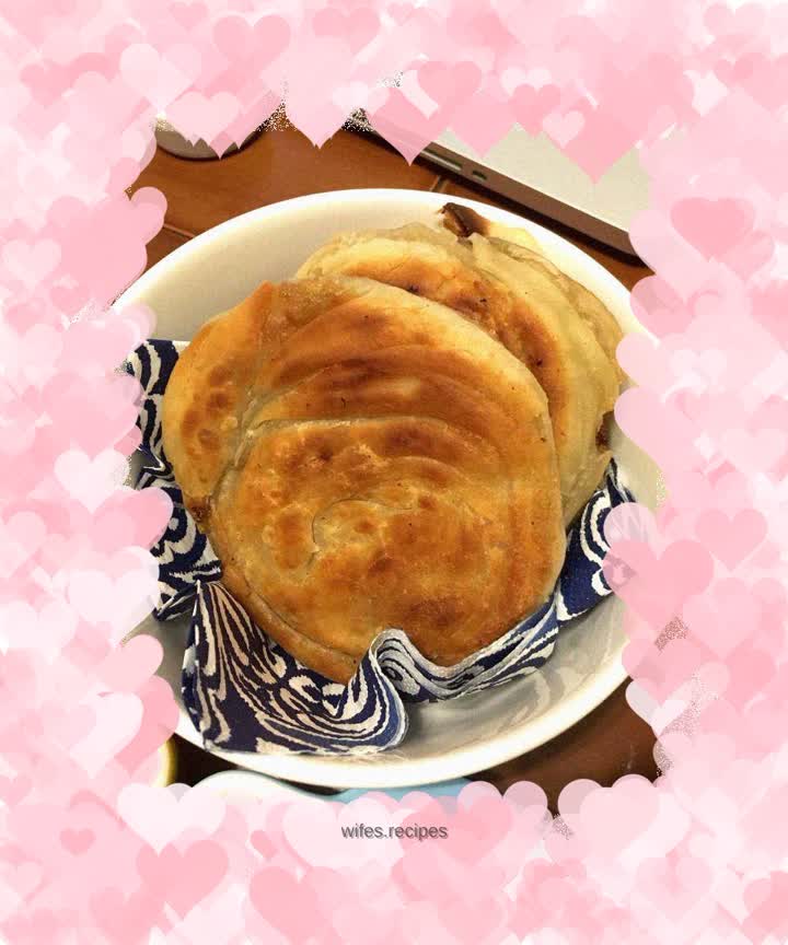 Crispy Scallion Meat Patty
