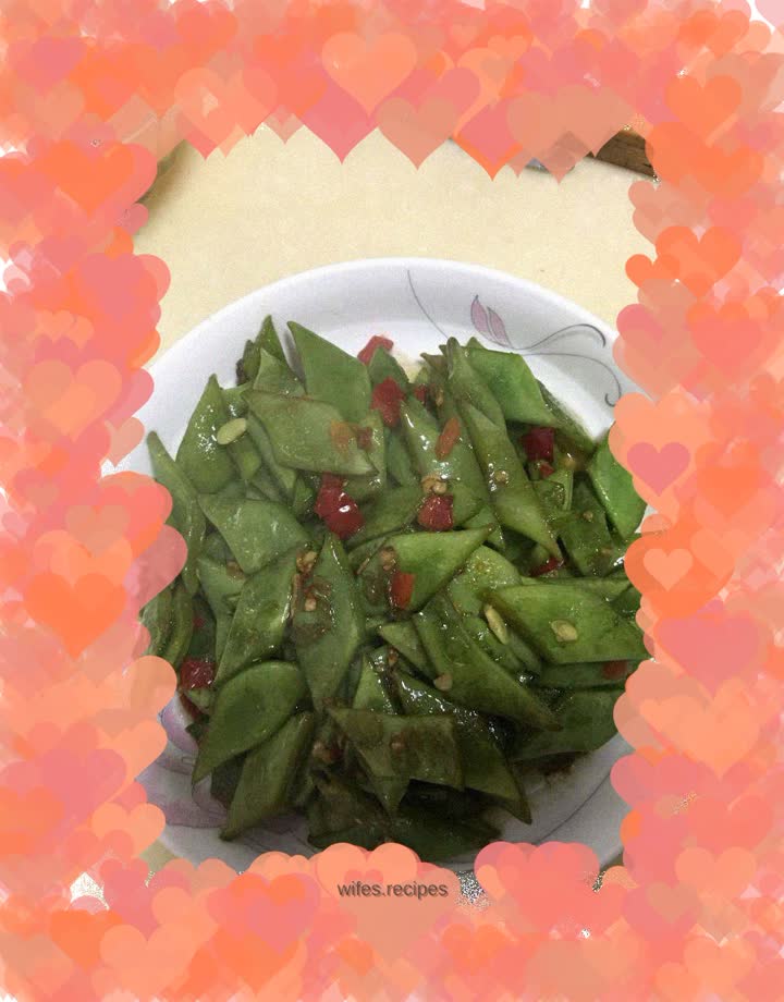 Quick dish - Braised green beans