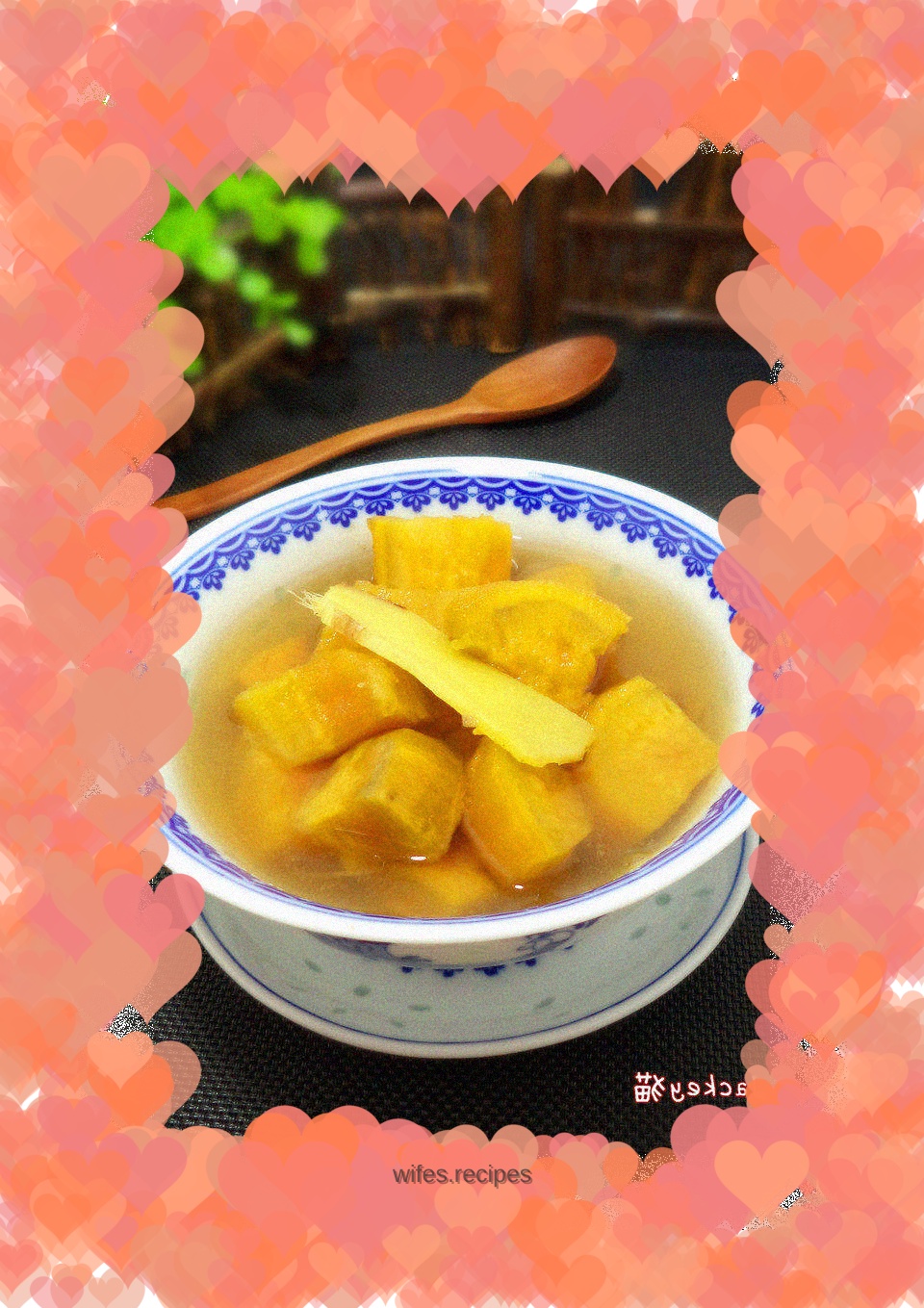 Ginger juice, sweet potato syrup---remove dampness and dryness in spring