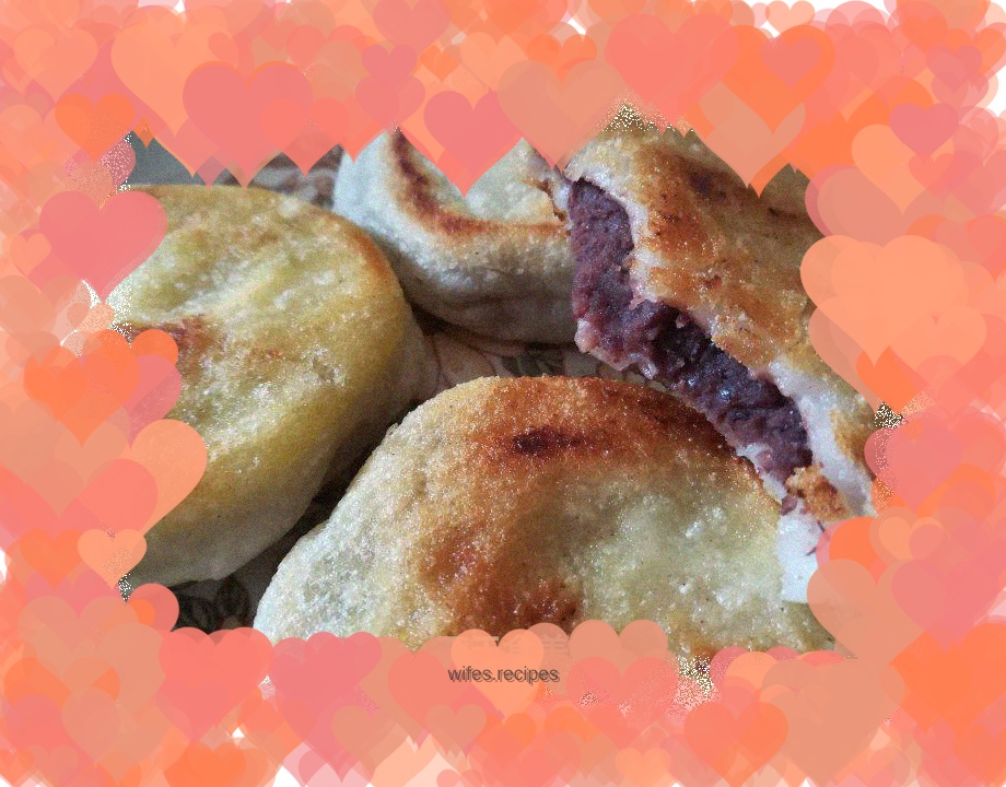 Osmanthus bean paste and bean paste glutinous rice cake