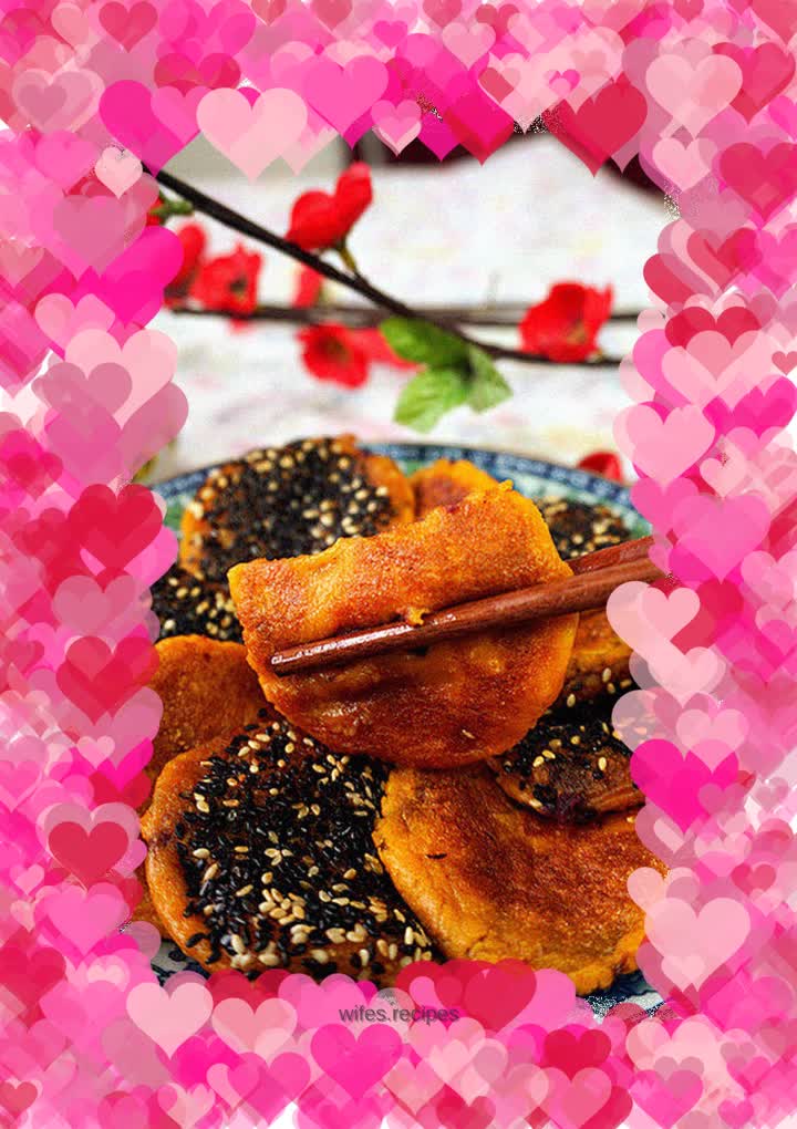 Soft and Sweet Pumpkin and Purple Sweet Potato Cake