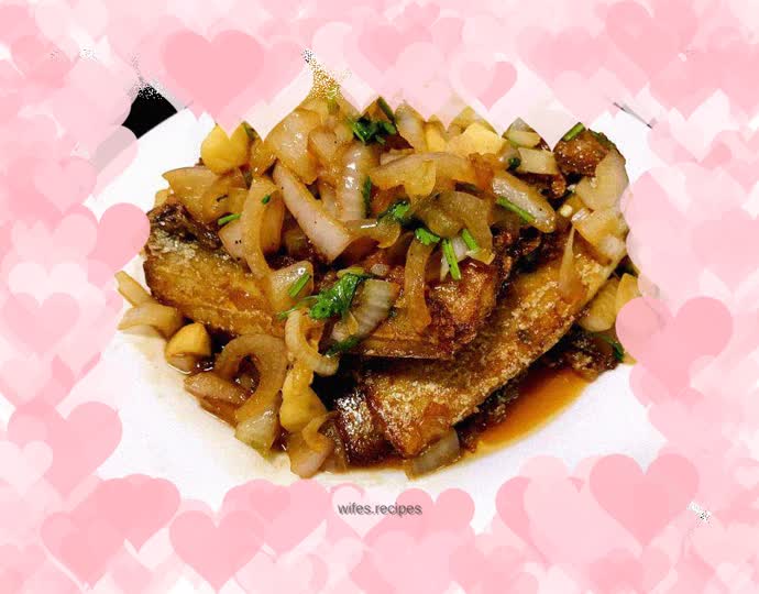 Sweet and sour hairtail fish