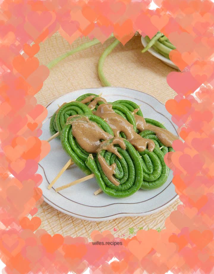 Sesame Bean Lollipop