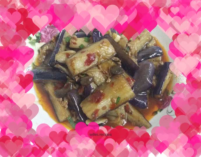 Eggplant with minced meat