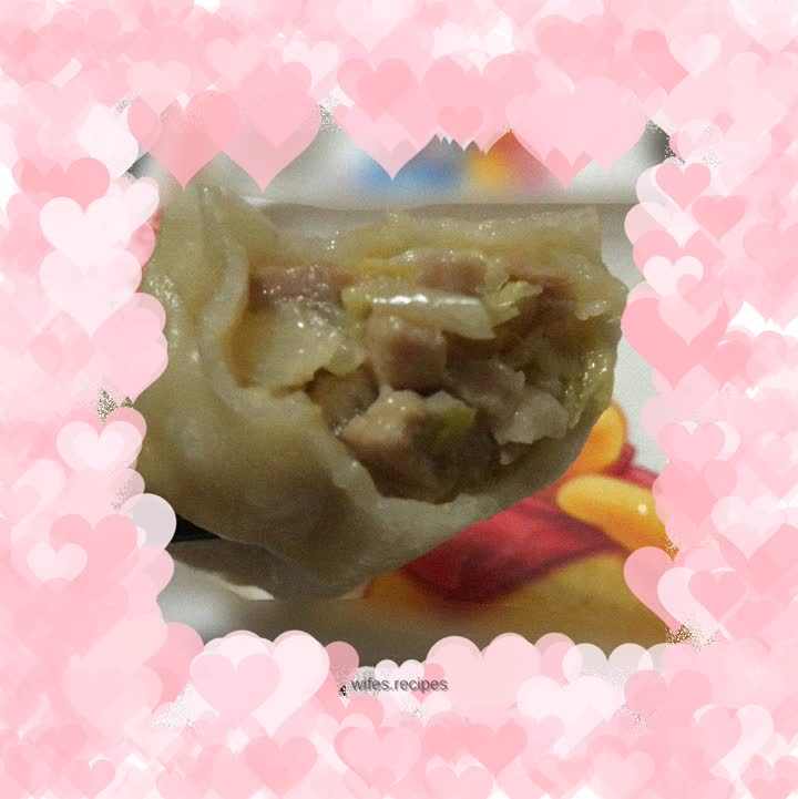 Shandong cabbage and meat buns