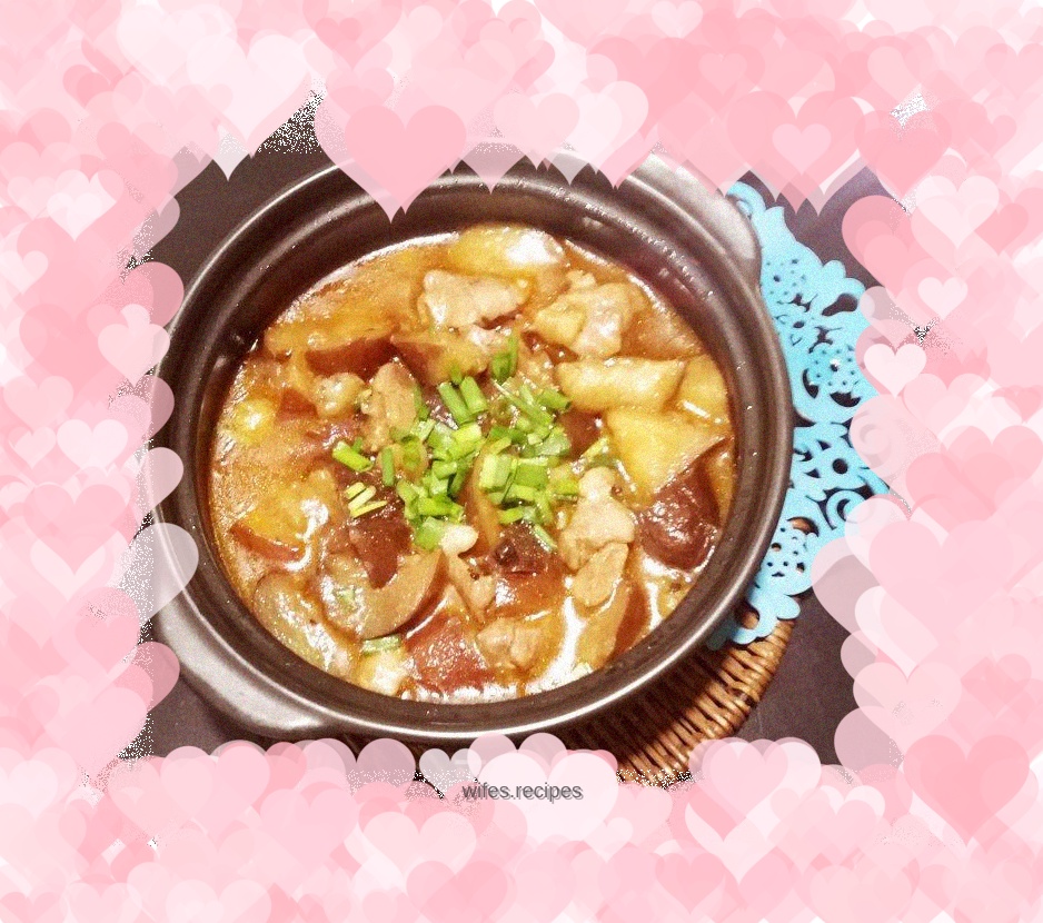 Eggplant and chicken pot🥠🍲🥙