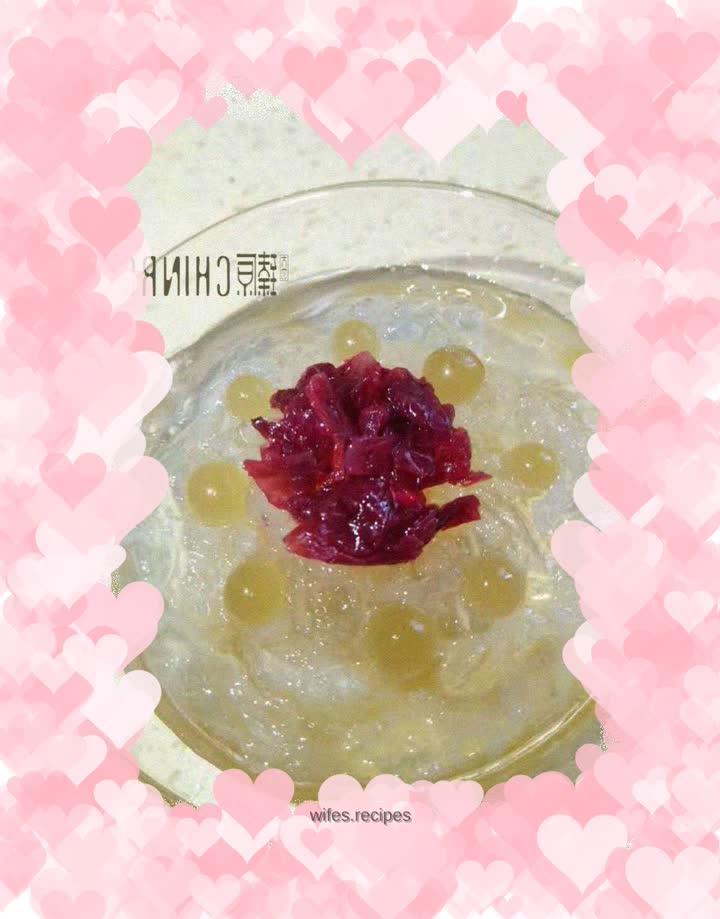 Rose and Osmanthus Bird's Nest Soup