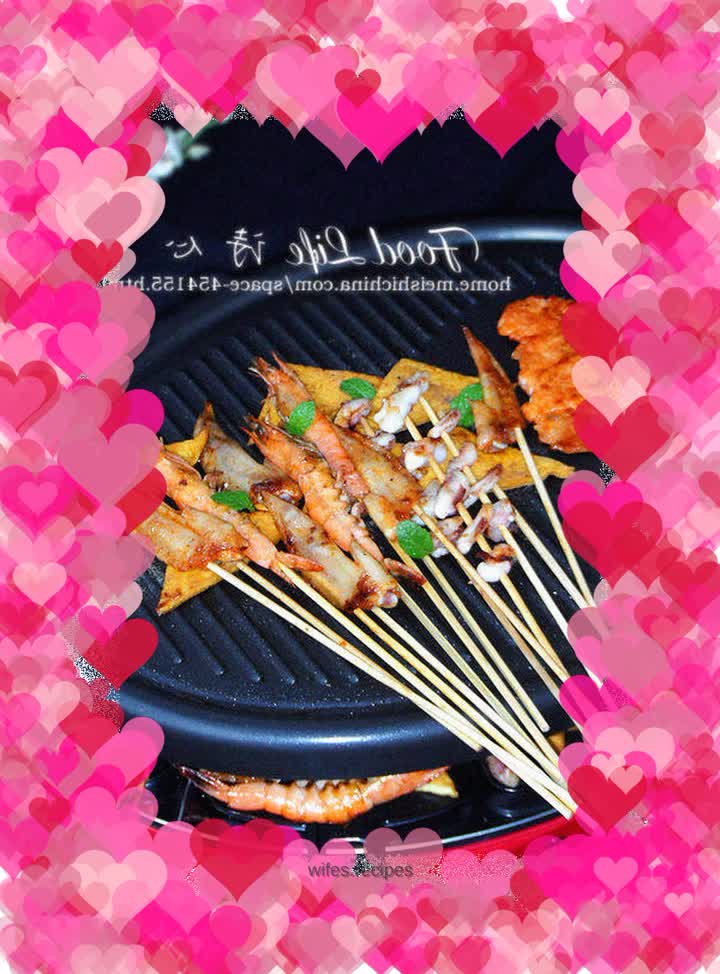 【Tasty Skewers】--- Barbecue at home with your children