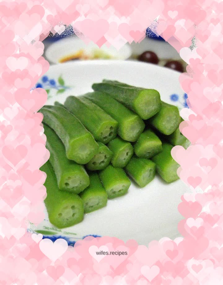 Chilled okra