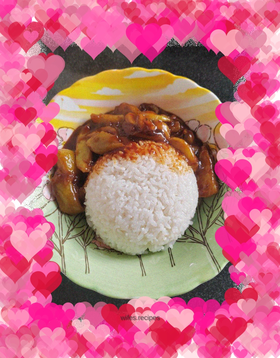 Eggplant rice bowl
