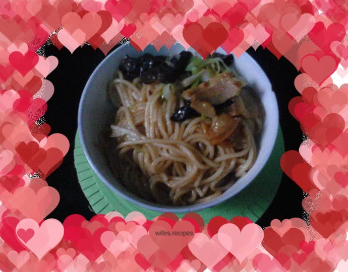 Simple and delicious breakfast-fried noodles