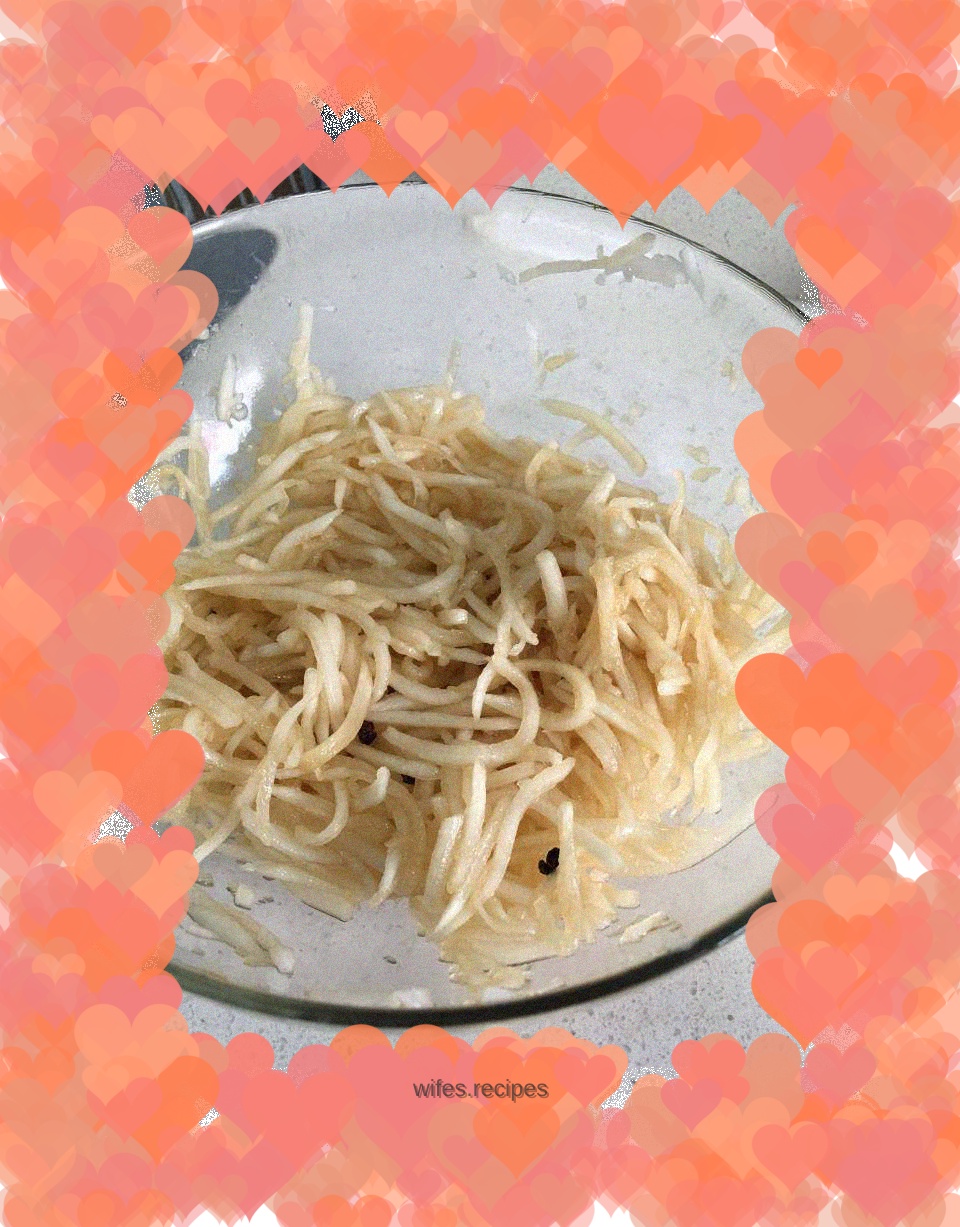 Cold white radish