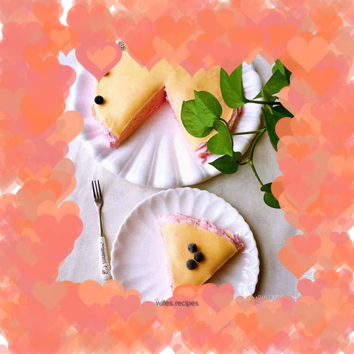 Dragon fruit yogurt layer cake