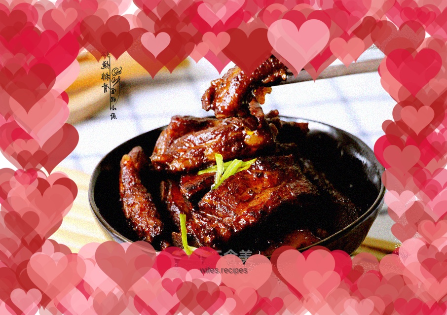 Organic frozen pork ribs