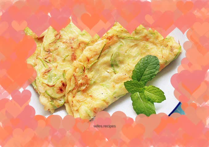 Zucchini paste