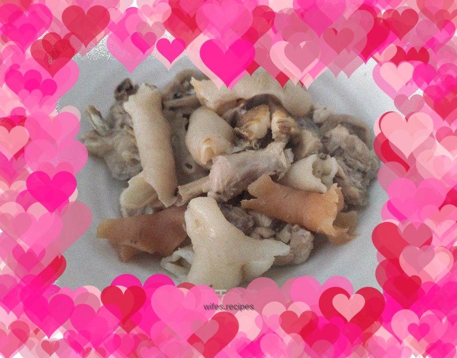 Fish maw, abalone and chicken