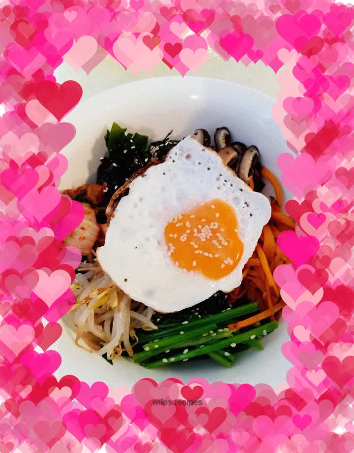 Korean bibimbap
