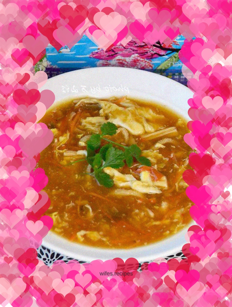 Hot and sour belly soup