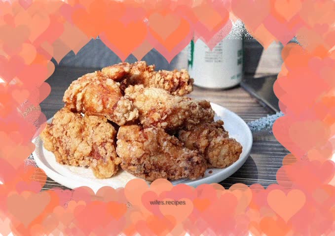 Crispy fried wing root