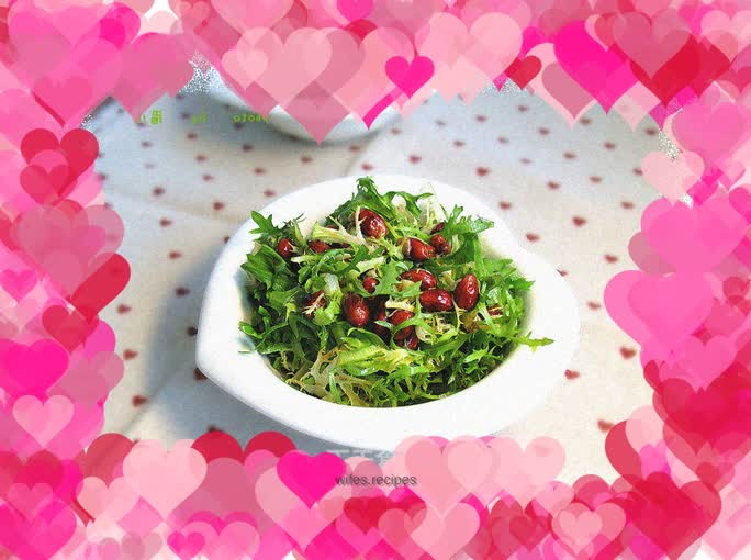 Cold Bitter Chrysanthemum Peanut Rice