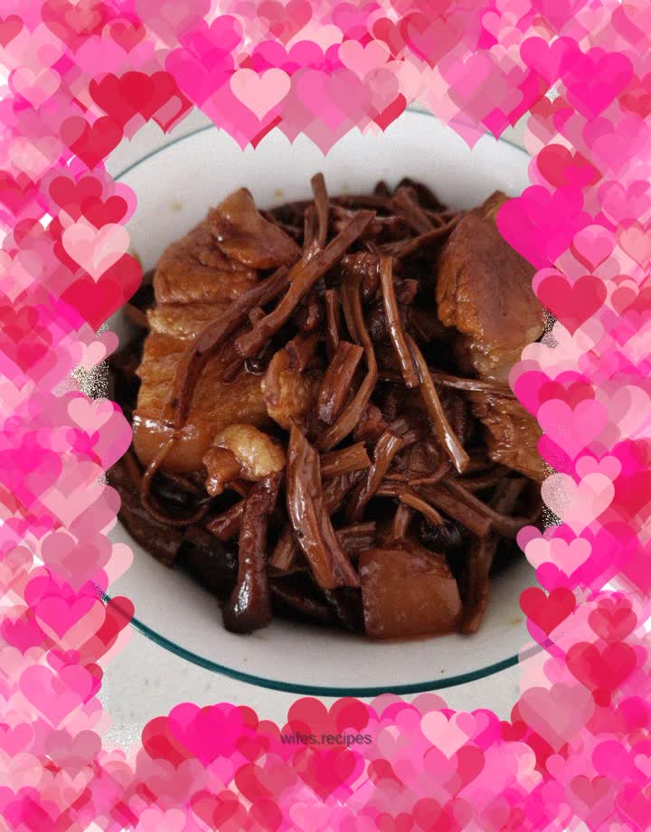 Tea tree mushroom stew