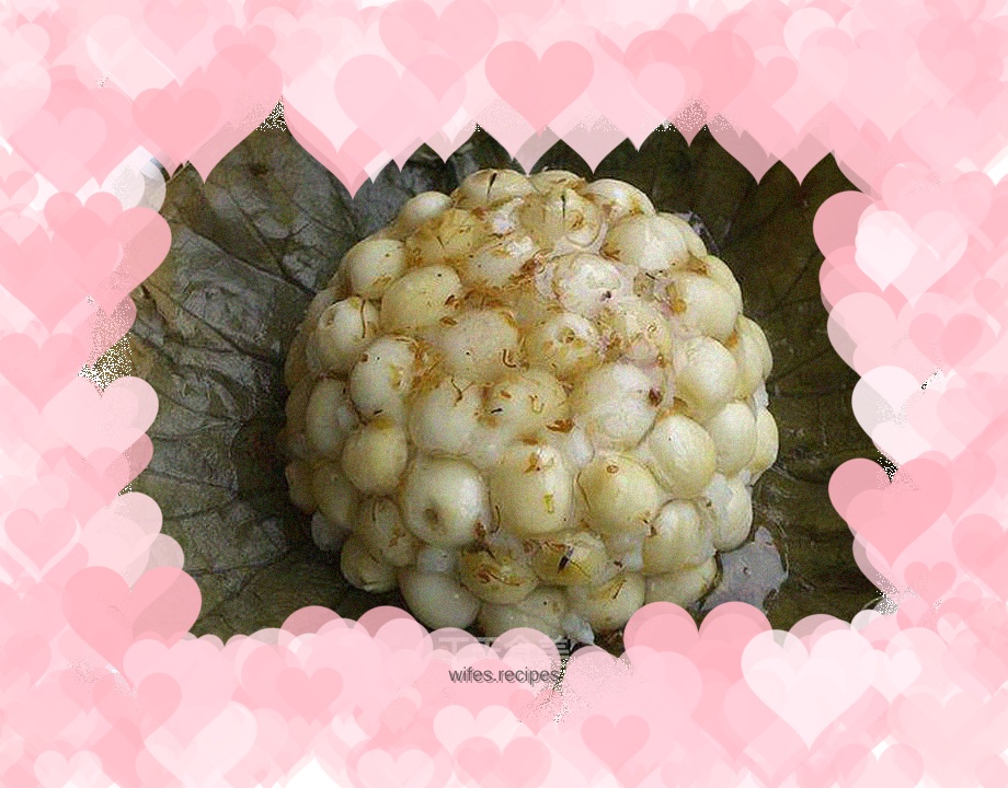 Yam and Lotus Seed Pagoda