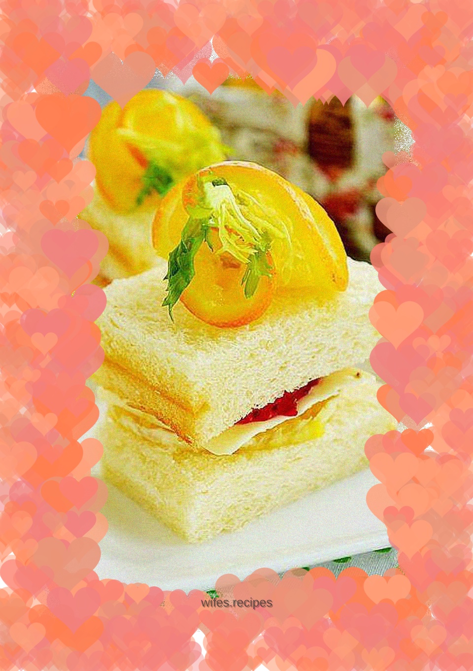 Orange Sandwich
