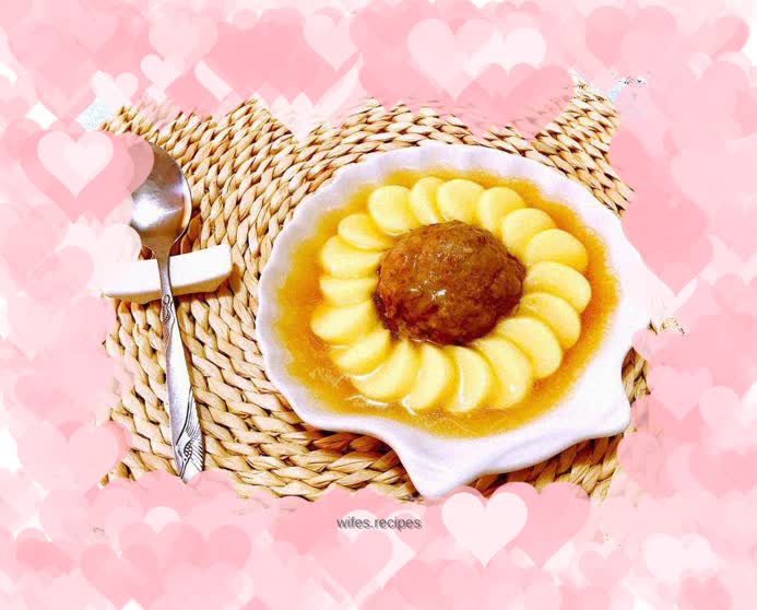 Sun-cooked meatballs